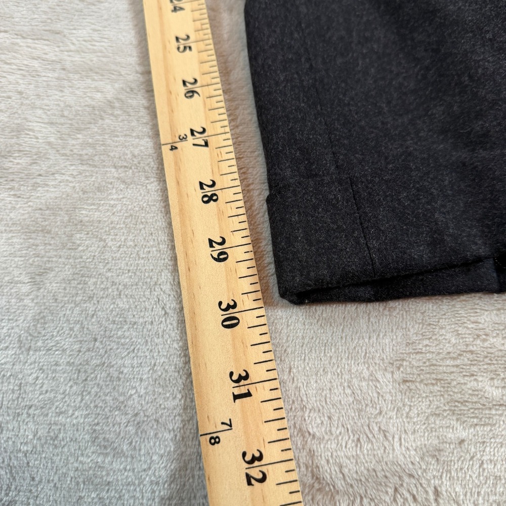 Gianluca Isaia Napoli Mens 34x30 Wool Cashmere Pleated Trousers Gray Italy EUC - Picture 12 of 14